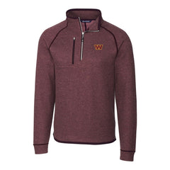 Washington Commanders Cutter & Buck Mainsail Half-Zip Pullover Jacket | NFL Outlet