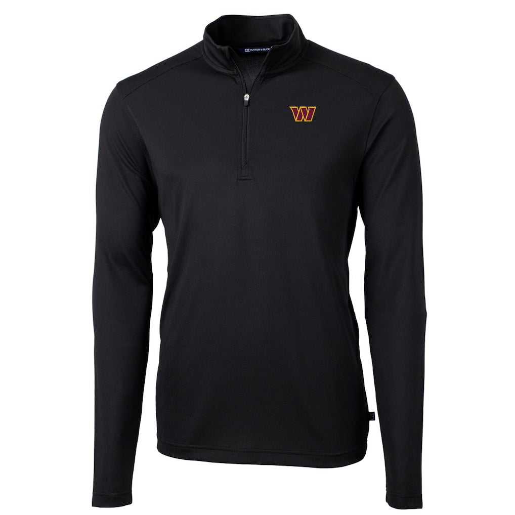 Washington Commanders Cutter & Buck Virtue Eco Pique Half-Zip Pullover Jacket | NFL Sale