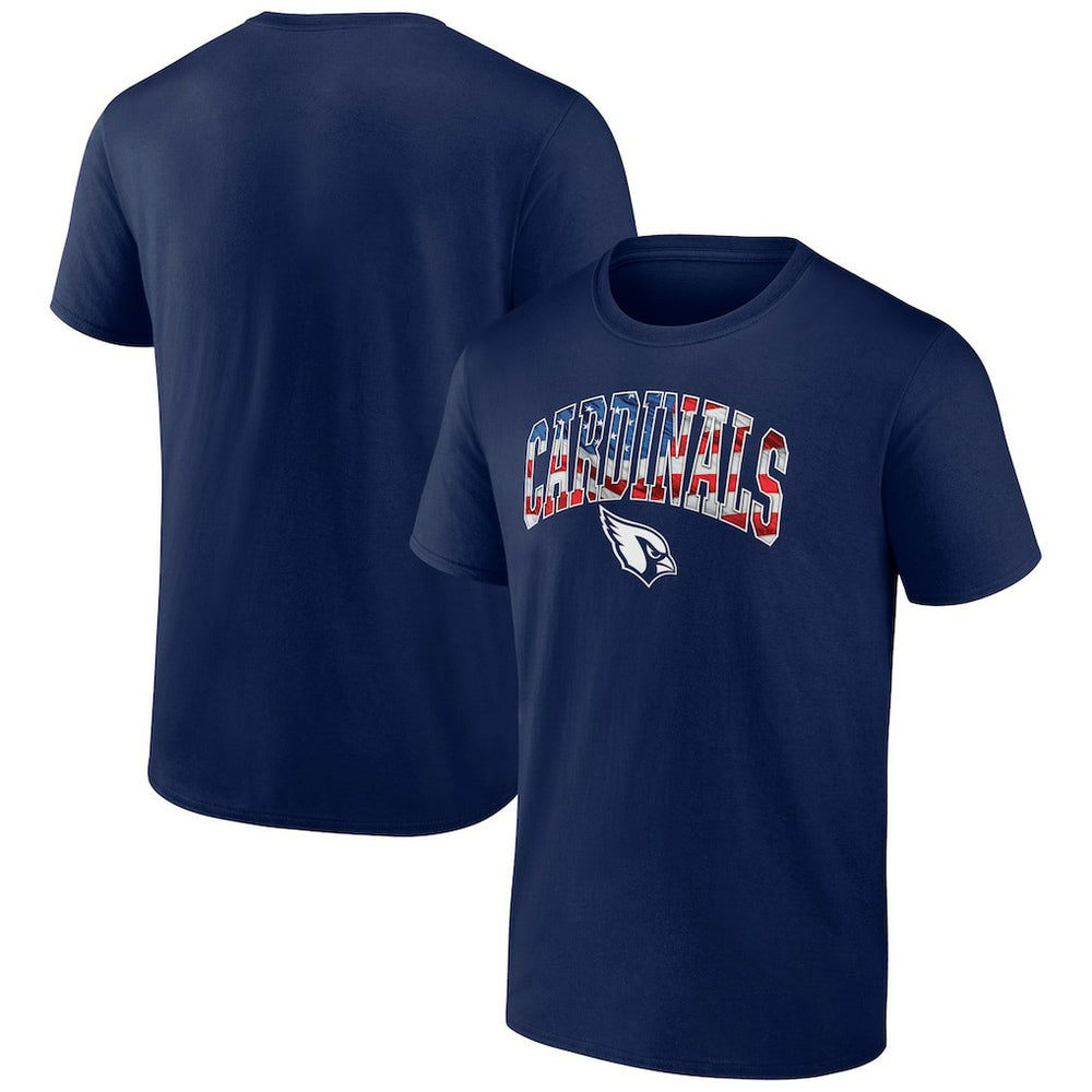 Arizona Cardinals Banner Wave Logo T-Shirt | NFL Hot
