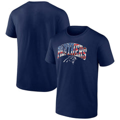 Carolina Panthers Banner Wave Logo T-Shirt | NFL Discount