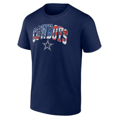 Dallas Cowboys Banner Wave Logo T-Shirt | NFL US