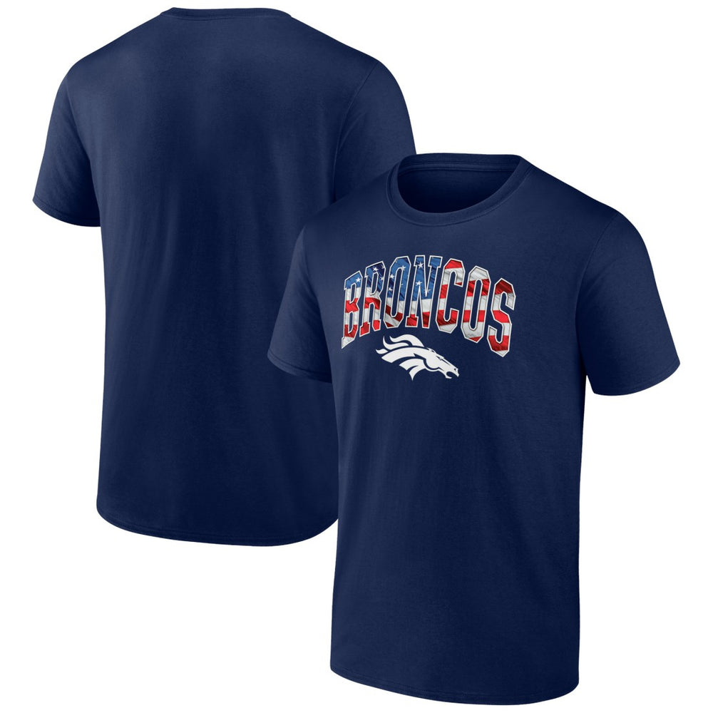 Denver Broncos Banner Wave Logo T-Shirt | NFL Near me