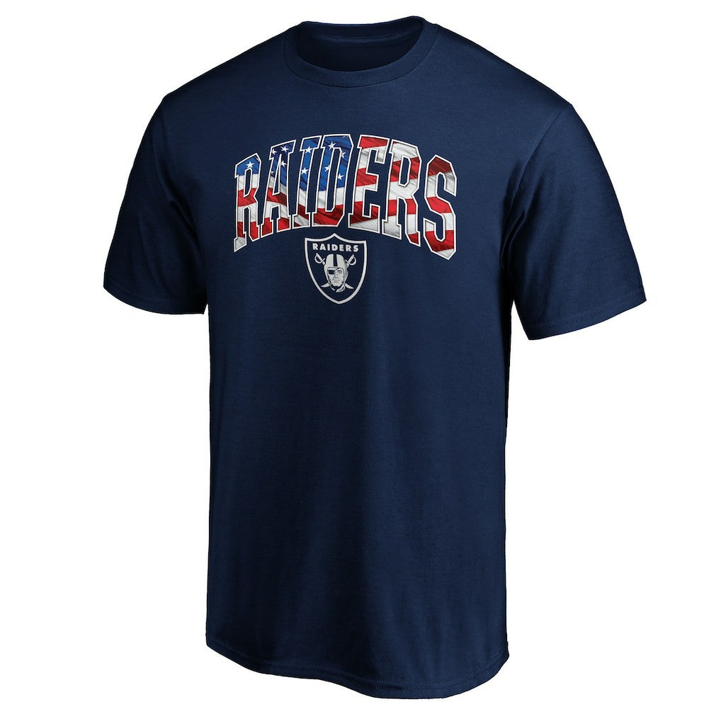 Las Vegas Raiders Banner Wave Logo T-Shirt | NFL Near me