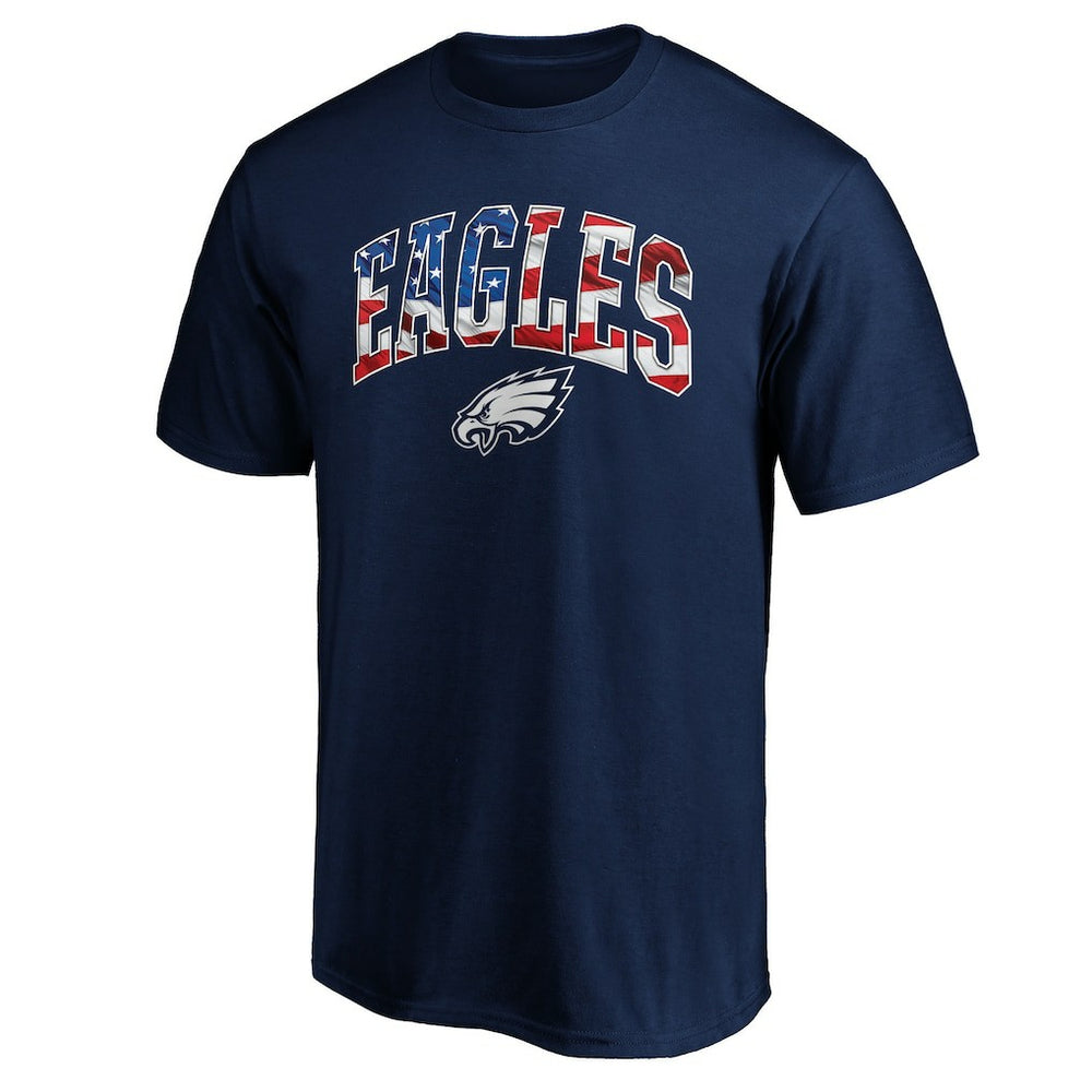 Philadelphia Eagles Banner Wave Logo T-Shirt | NFL Online
