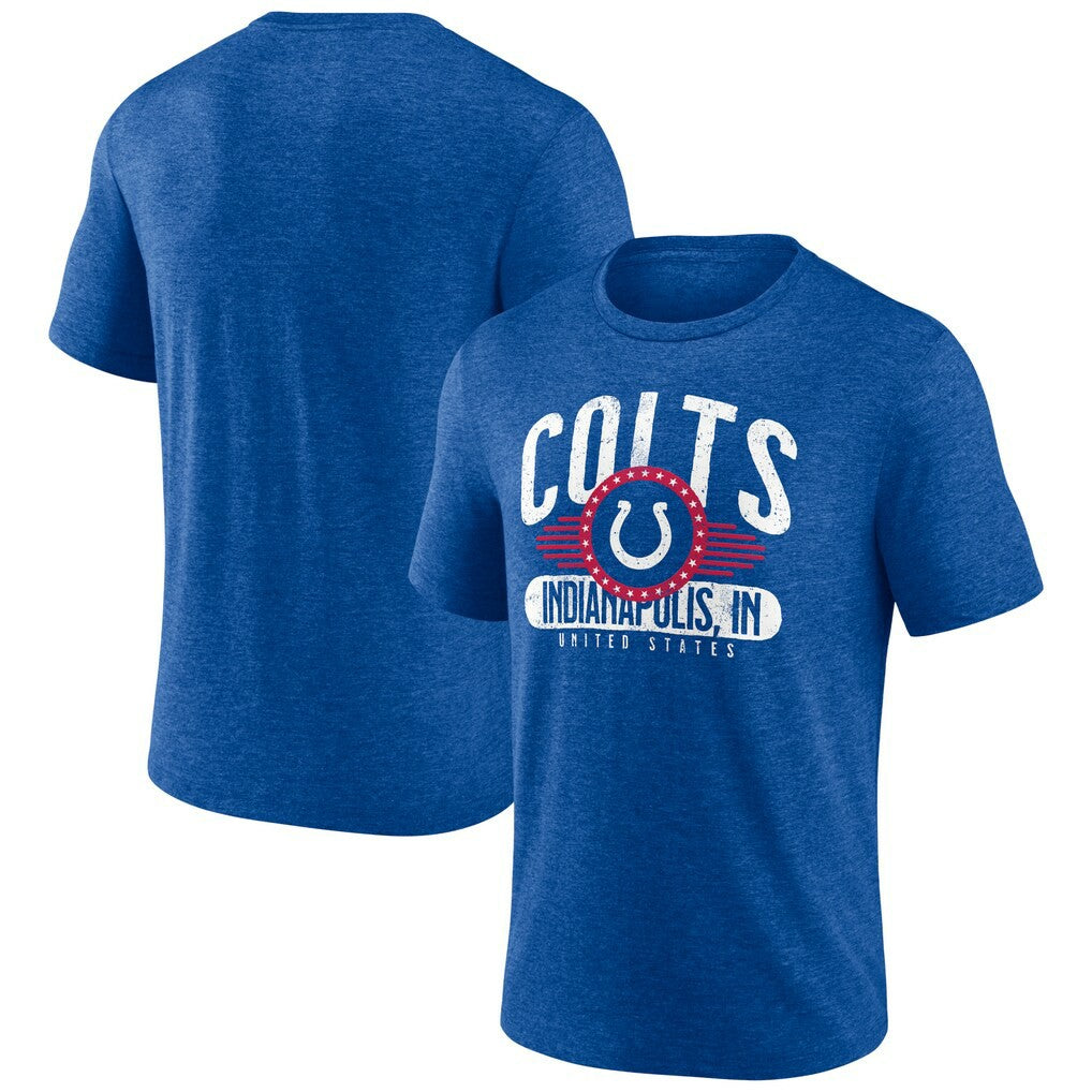Indianapolis Colts Badge of Honor Tri-Blend T-Shirt | NFL Online