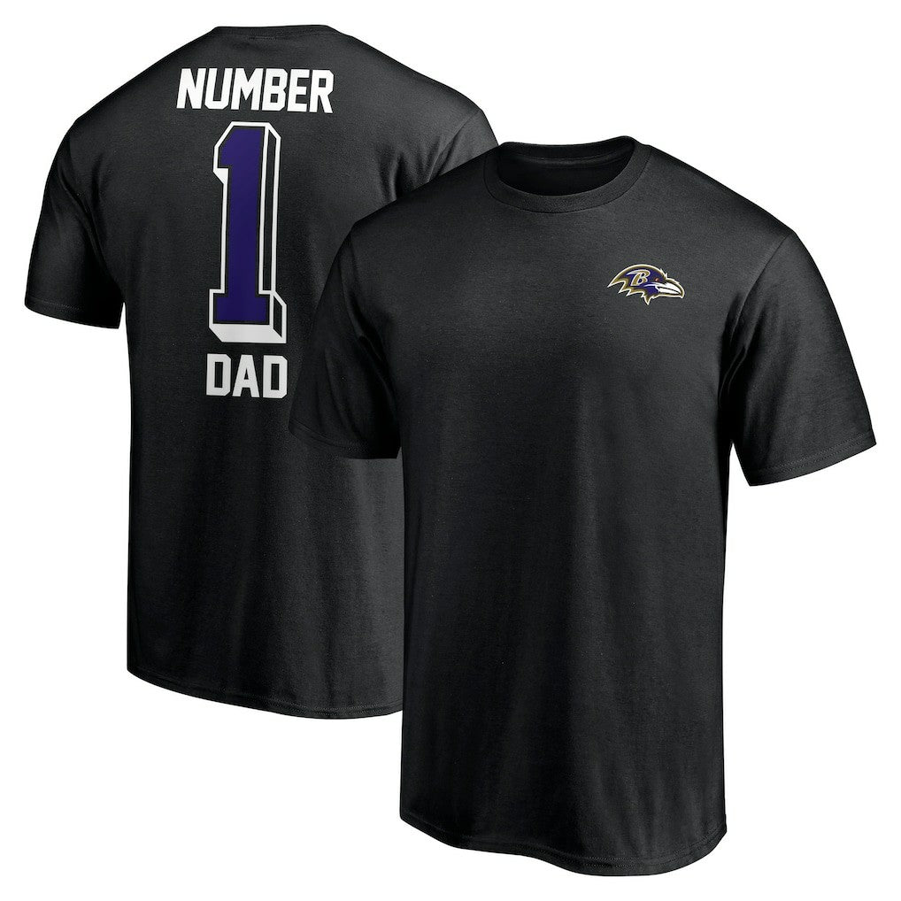 Baltimore Ravens Number One Dad T-Shirt | NFL Near me