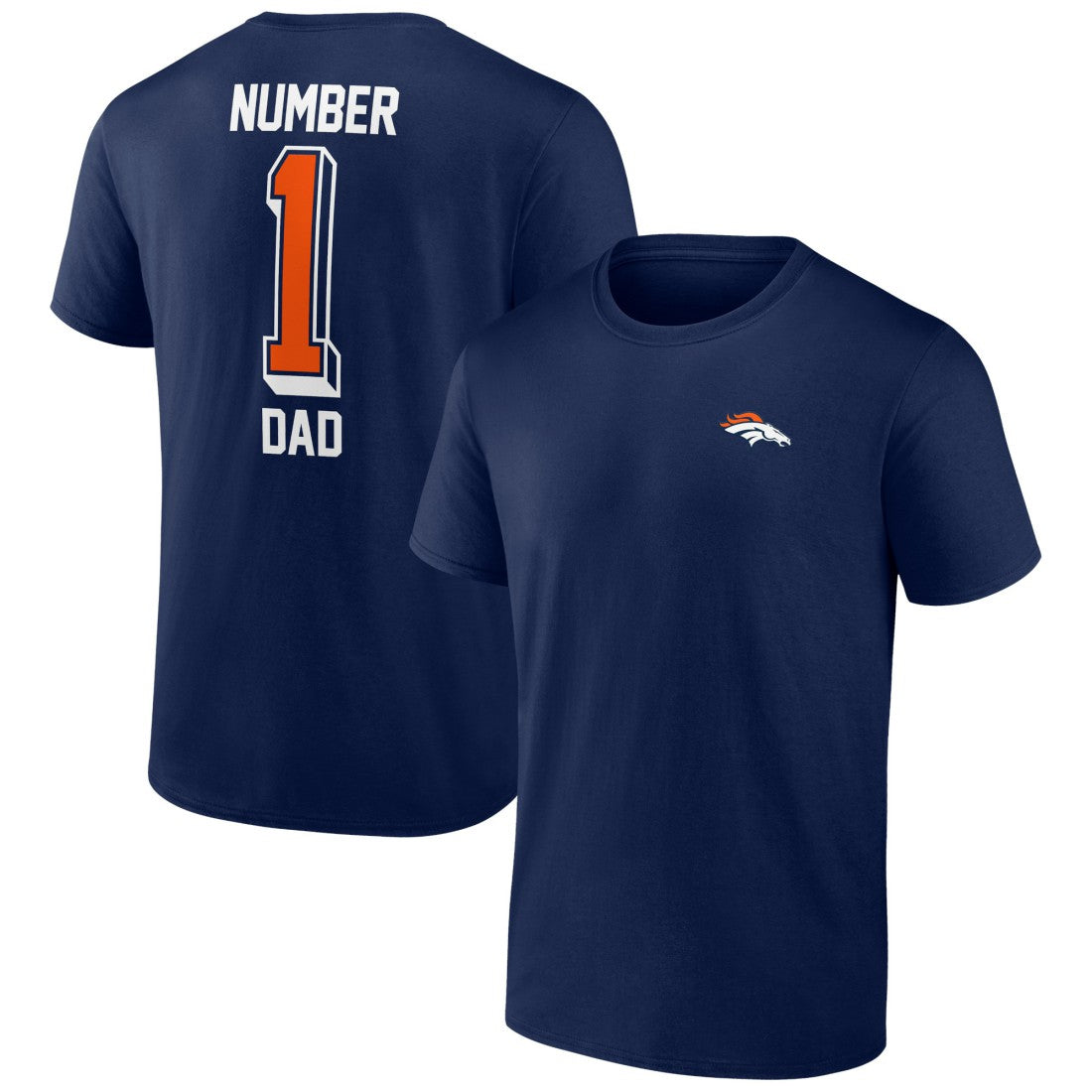 Denver Broncos Number One Dad T-Shirt | NFL US
