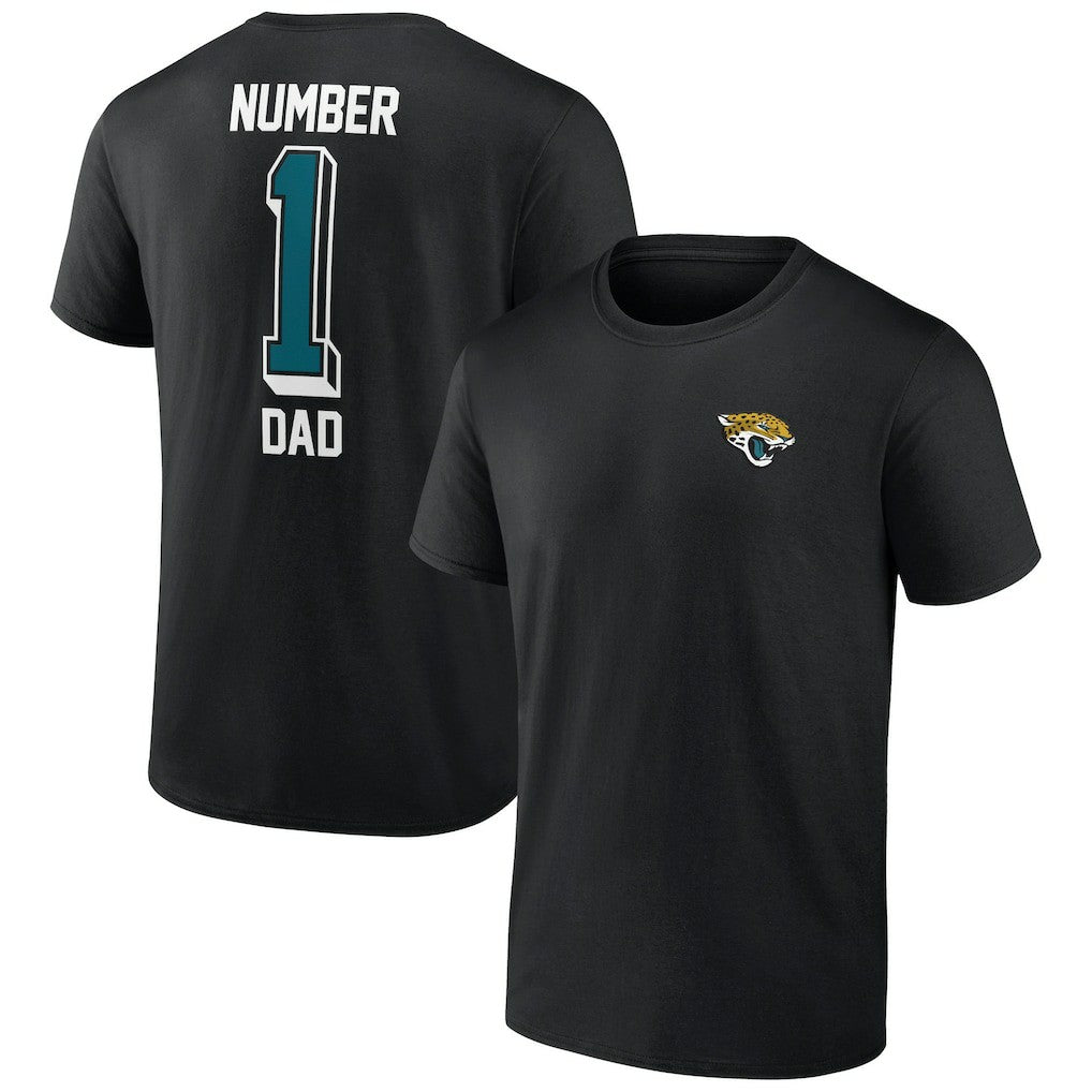 Jacksonville Jaguars Number One Dad T-Shirt | NFL US
