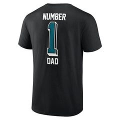 Jacksonville Jaguars Number One Dad T-Shirt | NFL US