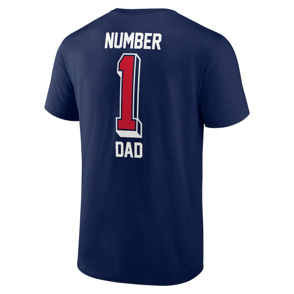 New England Patriots Number One Dad T-Shirt | NFL Sale
