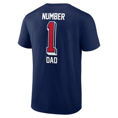 New England Patriots Number One Dad T-Shirt | NFL Sale