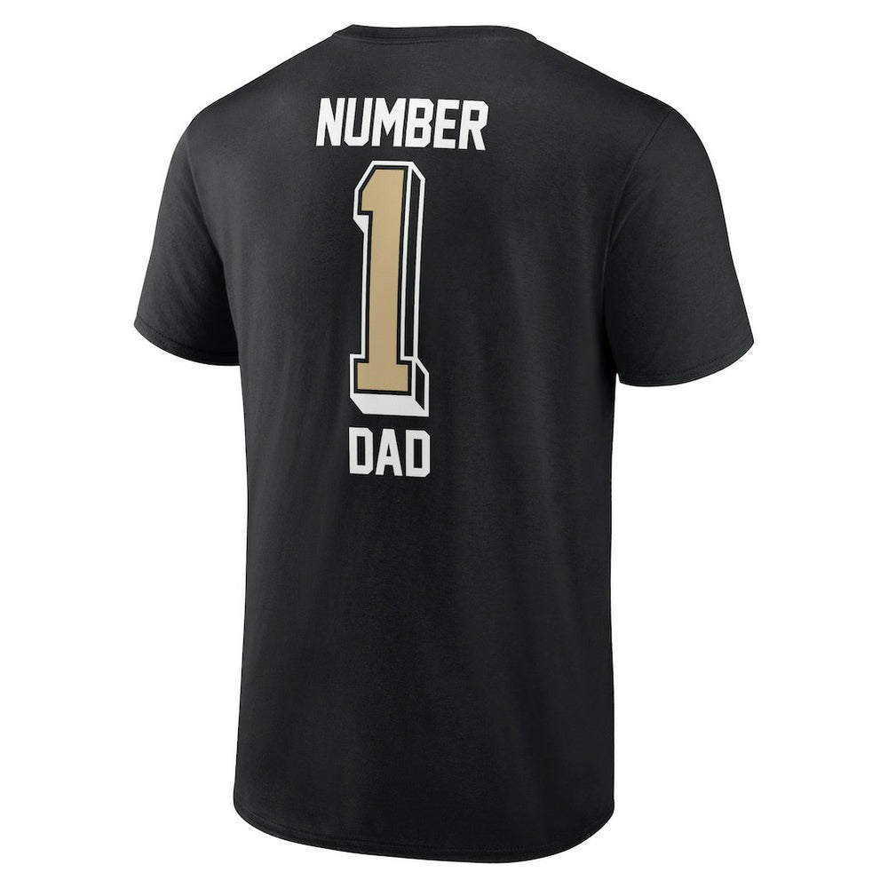 New Orleans Saints Number One Dad T-Shirt | NFL New