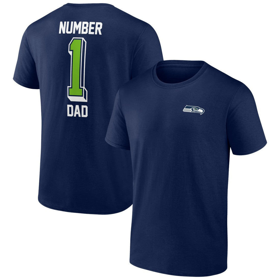 Seattle Seahawks Number One Dad T-Shirt | NFL Near me