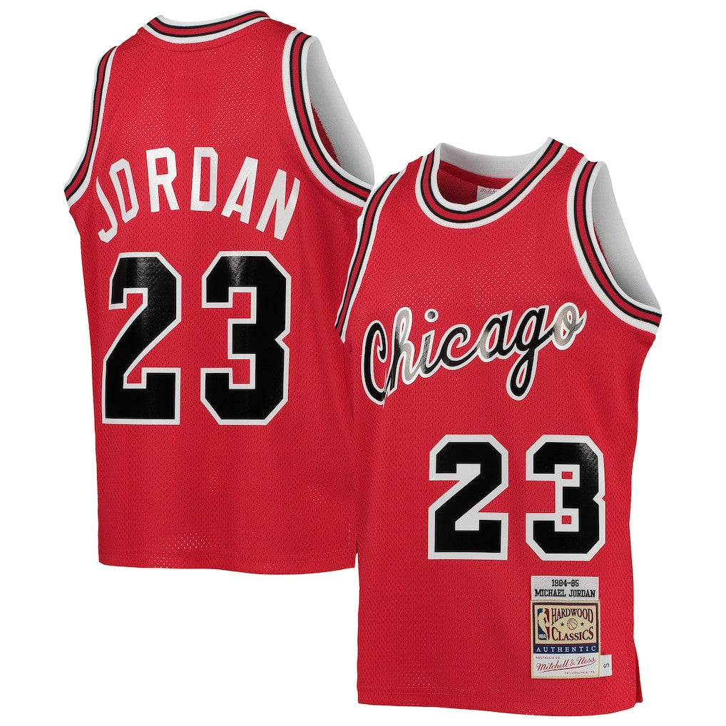 Red Michael Jordan Chicago Bulls Youth 1984/85 Hardwood Classics Authentic Jersey sale | NBA