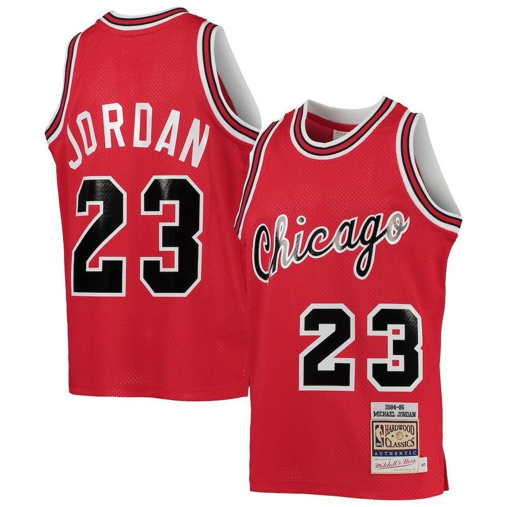 Red Michael Jordan Chicago Bulls Youth 1984/85 Hardwood Classics Authentic Jersey sale | NBA