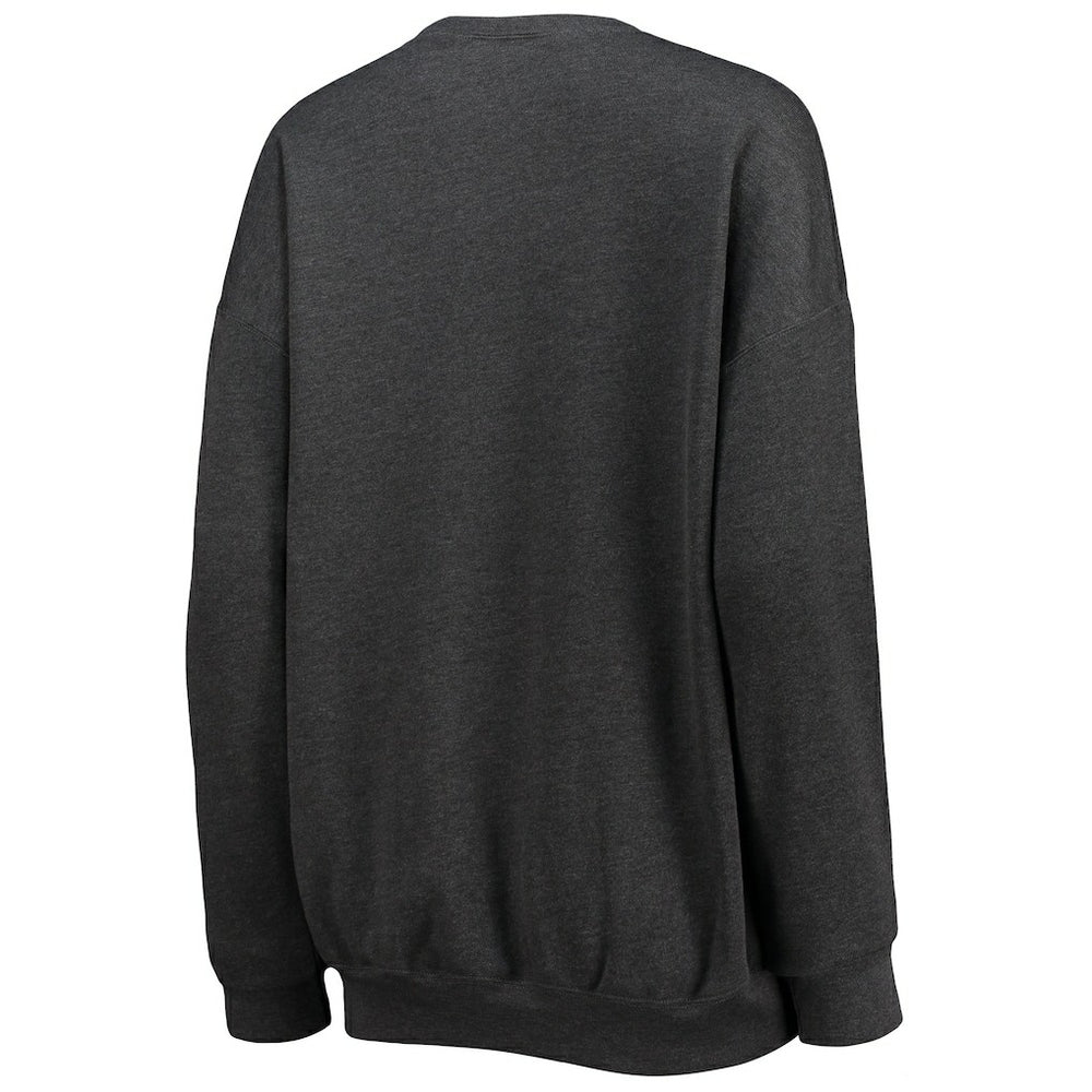 Washington Commanders WEAR by Erin Andrews Women's Oversized Fleece Pullover Sweatshirt | NFL New