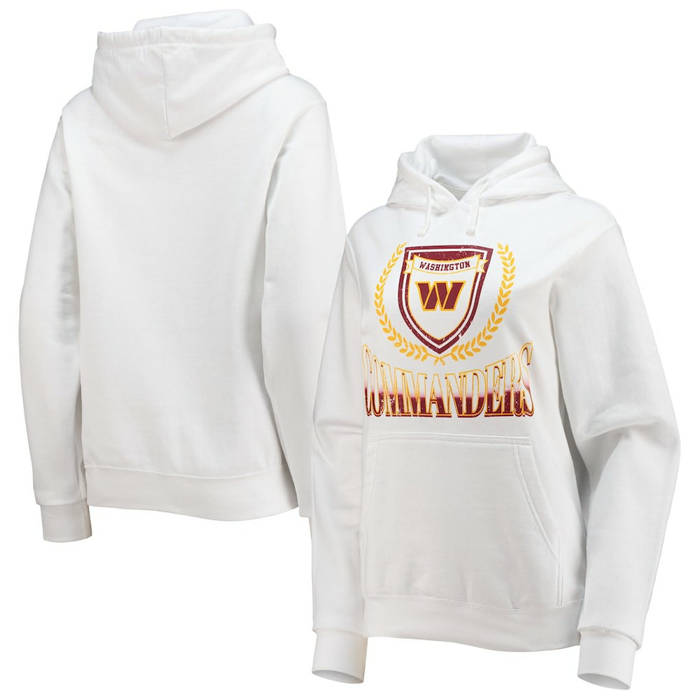 Washington Commanders WEAR by Erin Andrews Women's Fleece Pullover Hoodie | NFL On sale