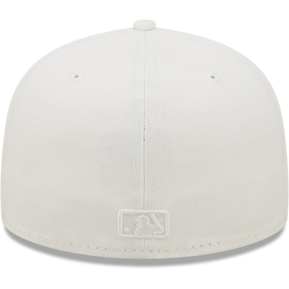Cincinnati Reds New Era White on White 59FIFTY Fitted Hat - MLB Hats