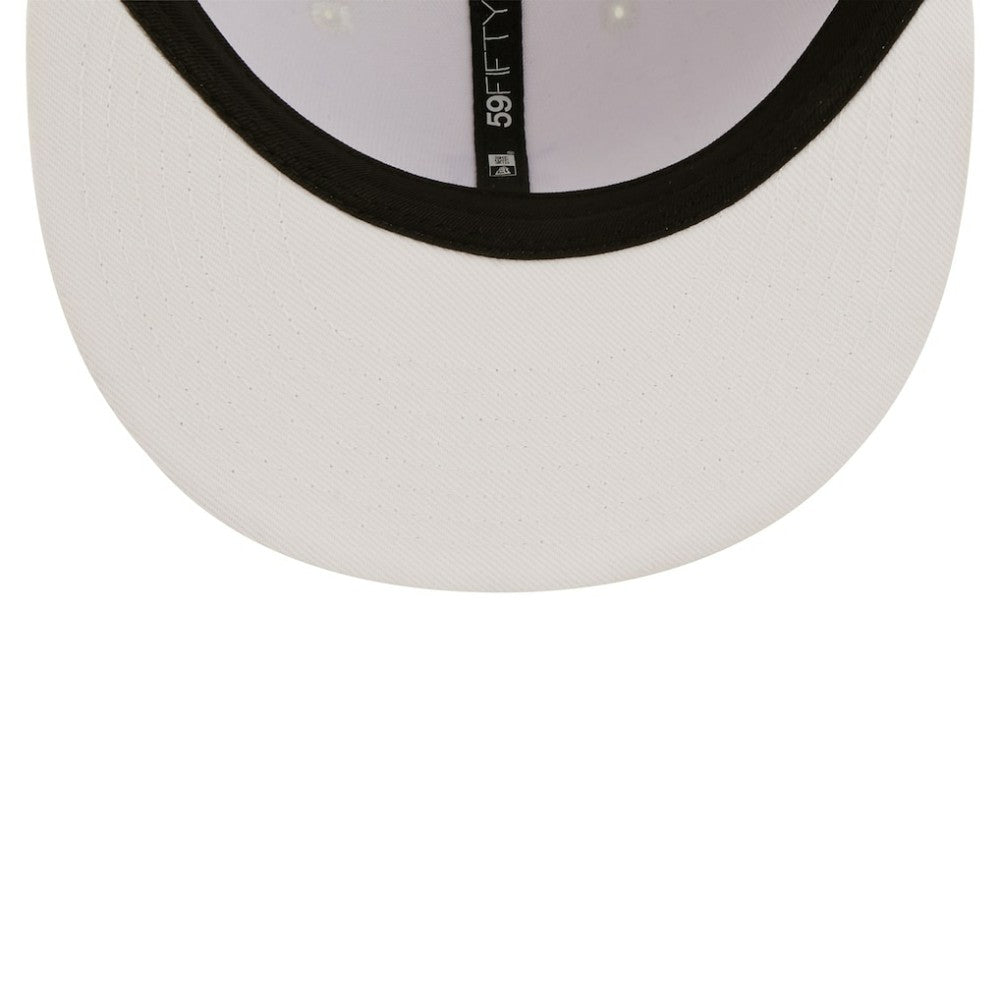 Detroit Tigers New Era White on White 59FIFTY Fitted Hat - MLB Hats