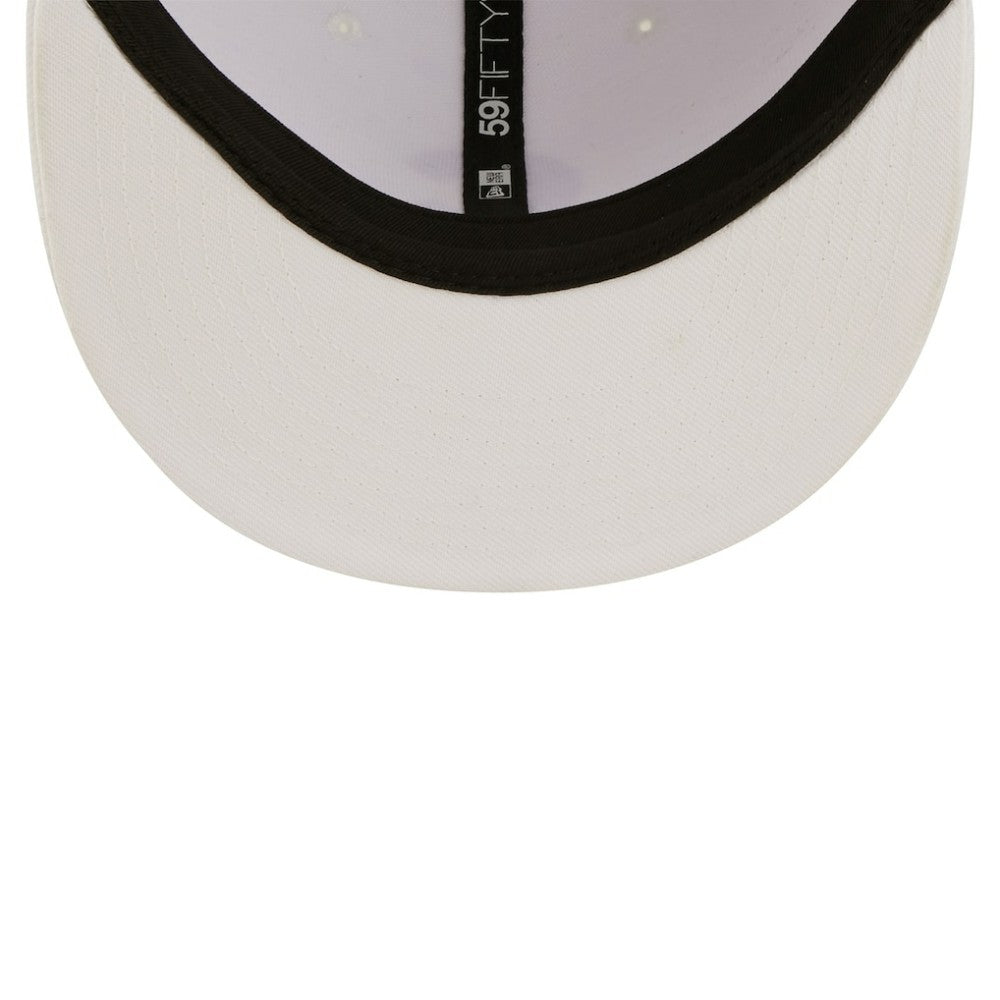 Chicago Cubs New Era White on White 59FIFTY Fitted Hat - MLB Hats