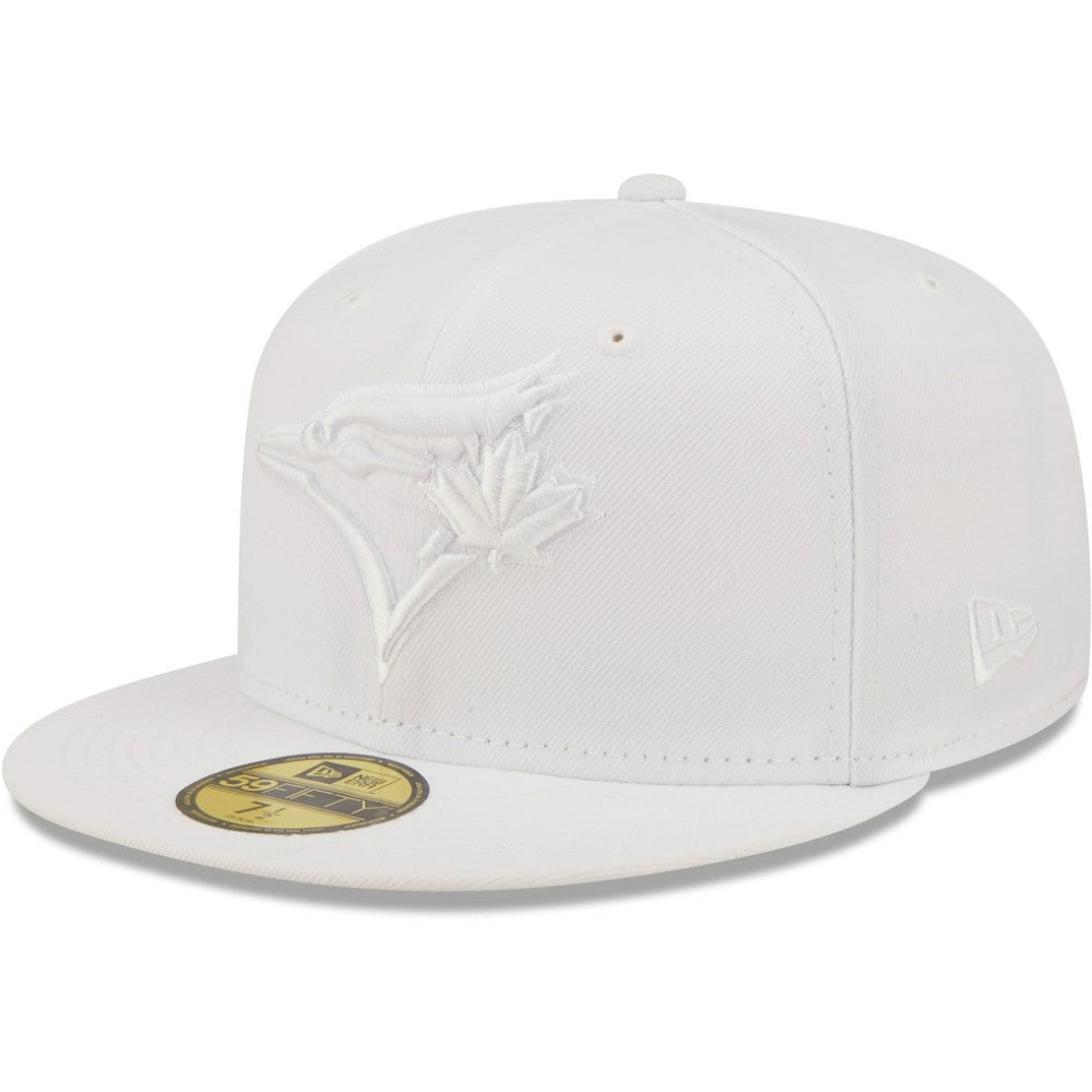 Toronto Blue Jays New Era White on White 59FIFTY Fitted Hat - MLB Hats