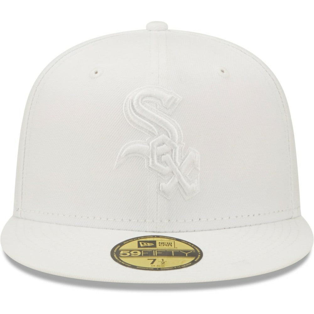 Chicago White Sox New Era White on White 59FIFTY Fitted Hat - MLB Hats