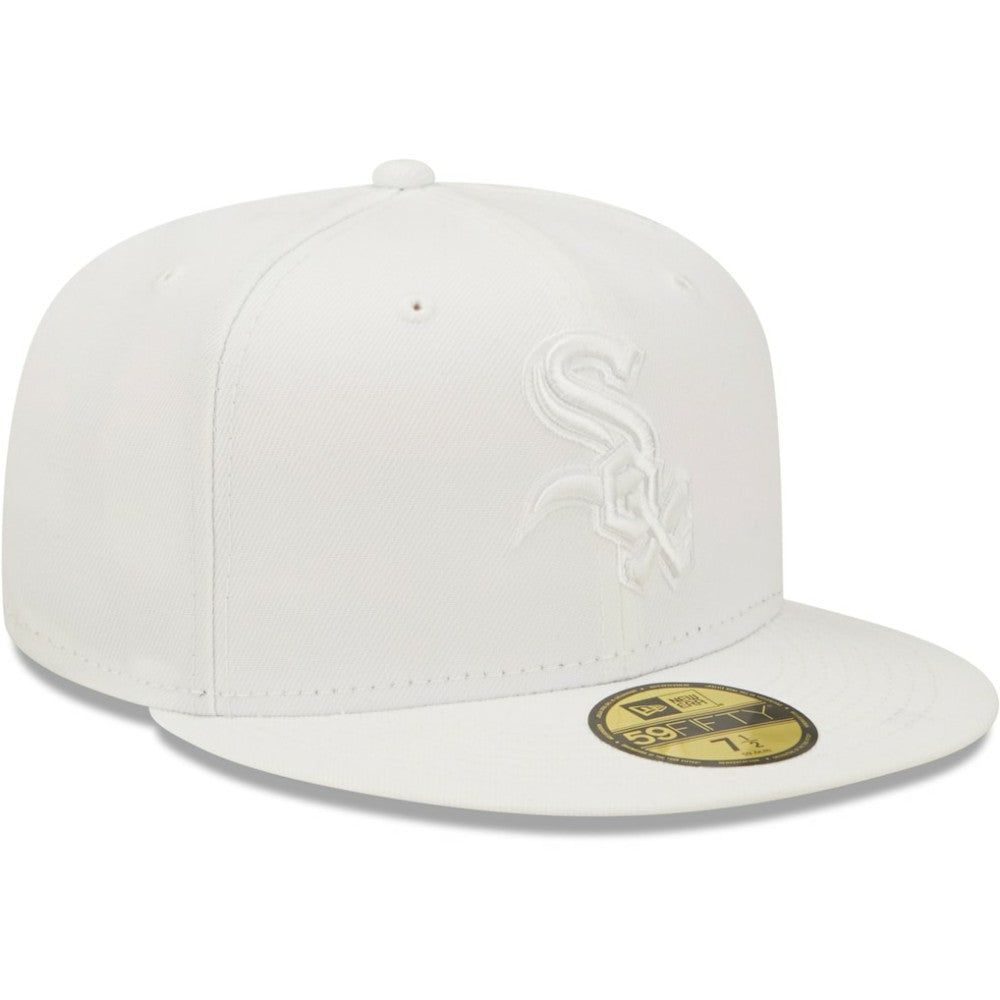 Chicago White Sox New Era White on White 59FIFTY Fitted Hat - MLB Hats