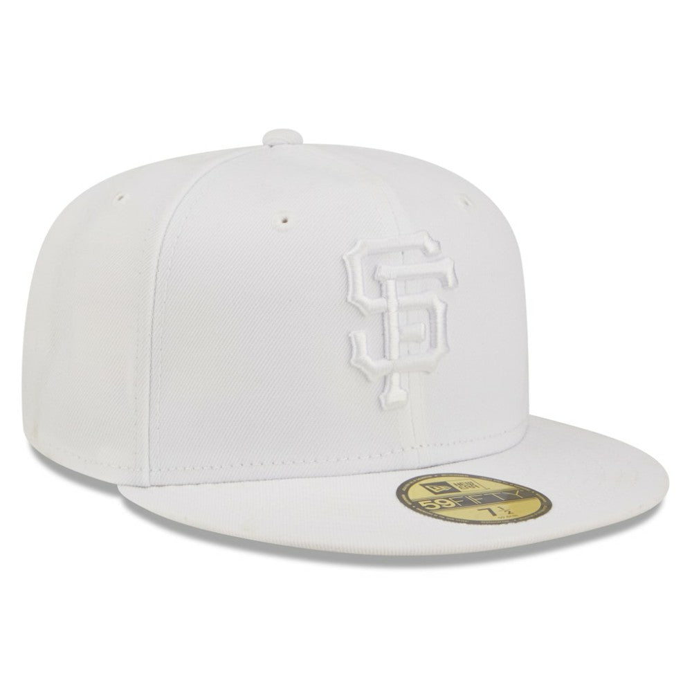 San Francisco Giants New Era White on White 59FIFTY Fitted Hat - MLB Hats