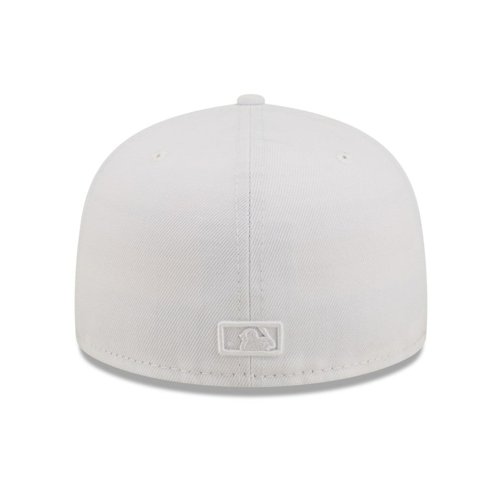 Athletics New Era White on White 59FIFTY Fitted Hat - MLB Hats