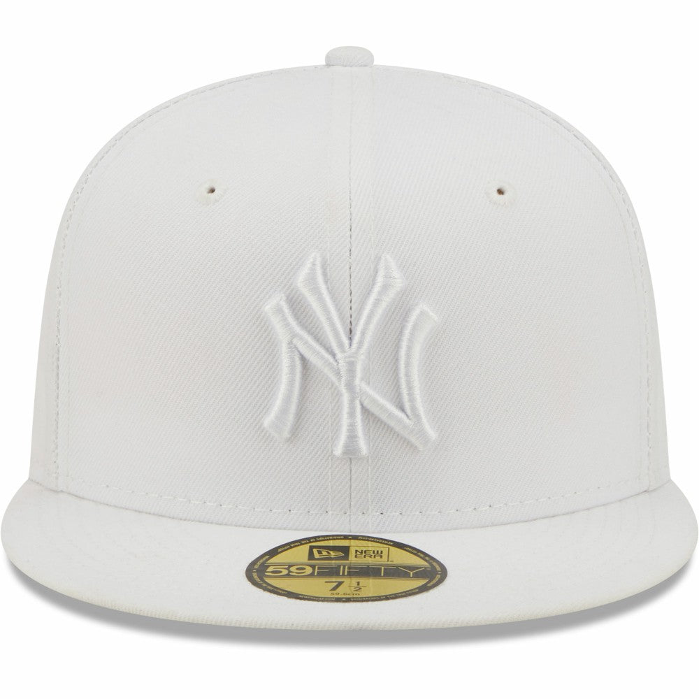 New York Yankees New Era White on White 59FIFTY Fitted Hat - MLB Hats