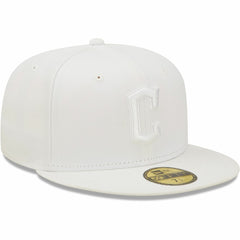 Cleveland Guardians New Era White on White 59FIFTY Fitted Hat - MLB Hats