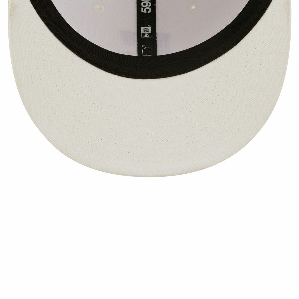 Cleveland Guardians New Era White on White 59FIFTY Fitted Hat - MLB Hats