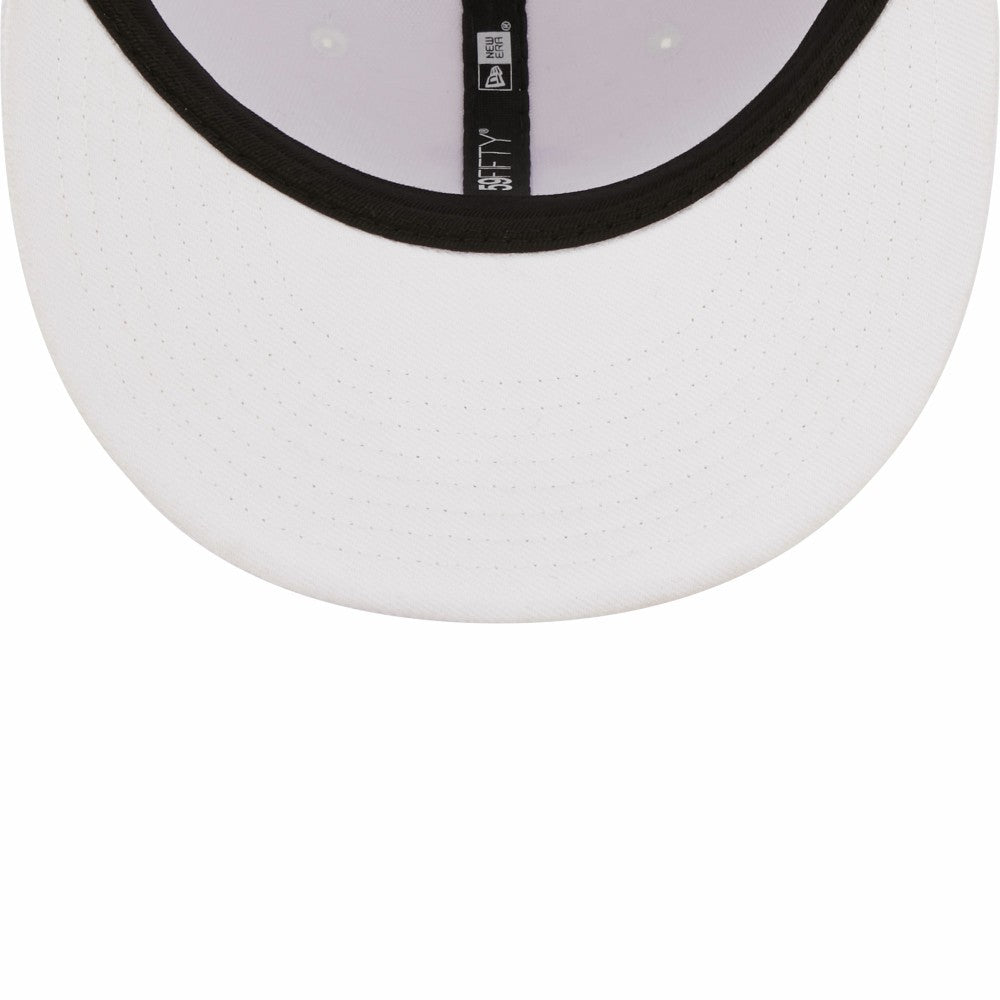 Los Angeles Angels New Era White on White 59FIFTY Fitted Hat - MLB Hats