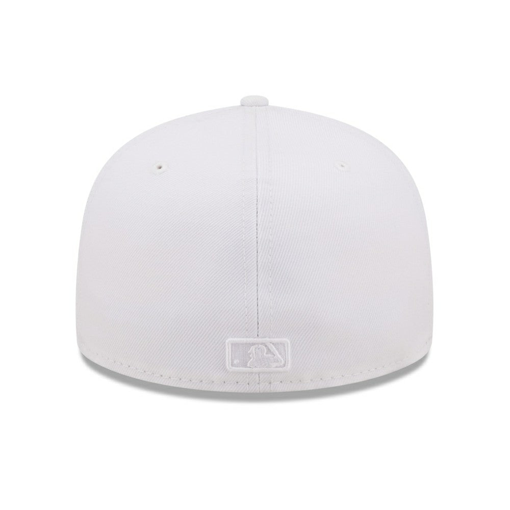 San Diego Padres New Era White on White 59FIFTY Fitted Hat - MLB Hats