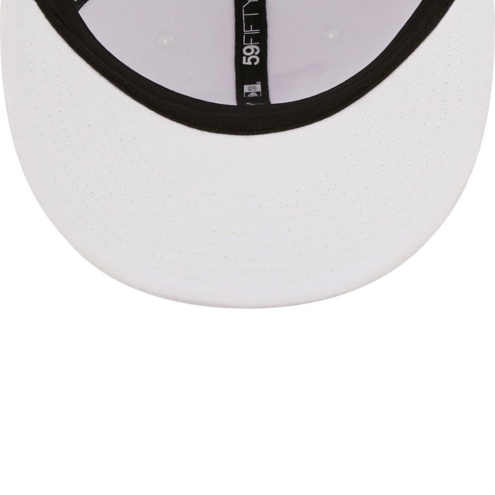 San Diego Padres New Era White on White 59FIFTY Fitted Hat - MLB Hats