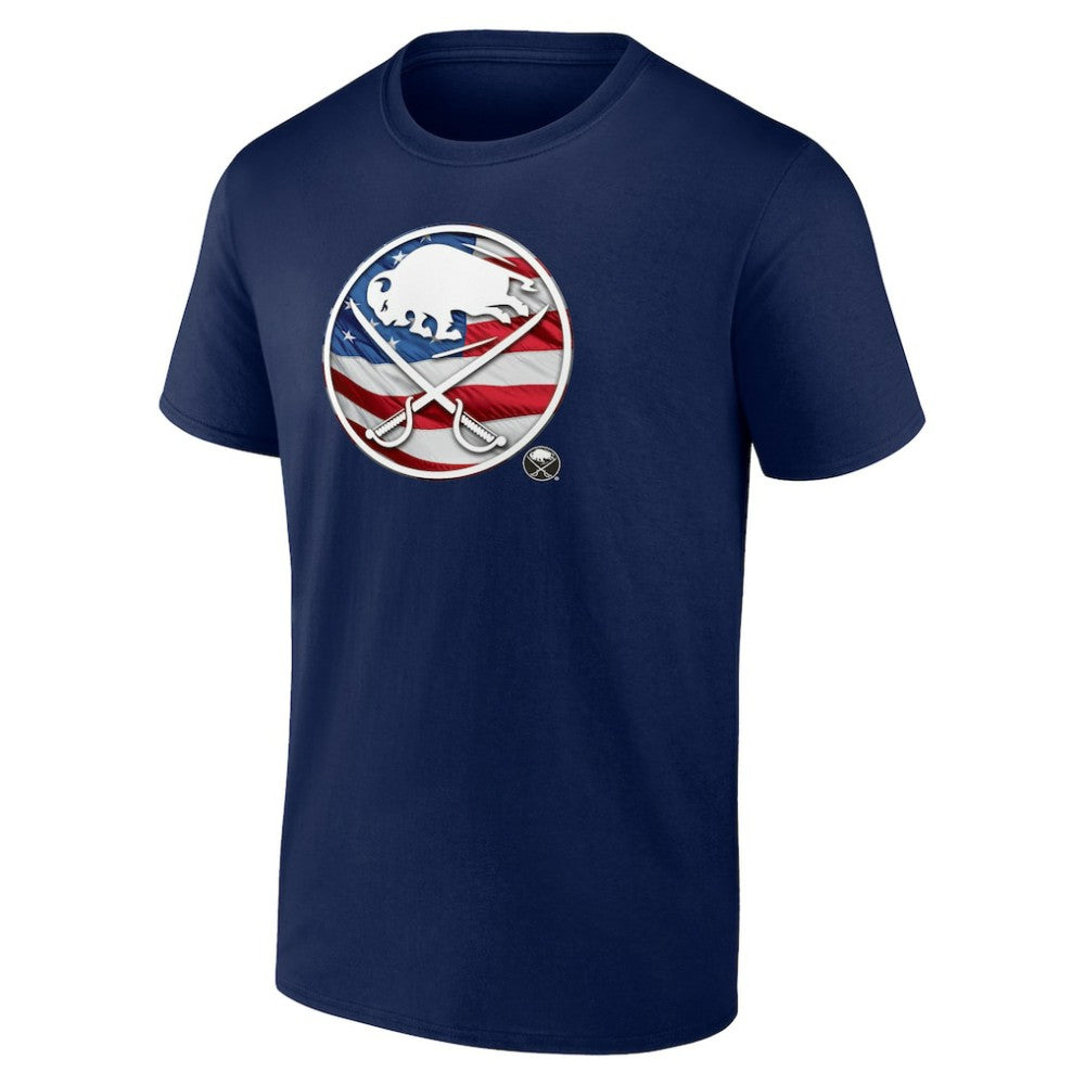 Buffalo Sabres Banner Wave Logo T-Shirt -  NHL T-shirts
