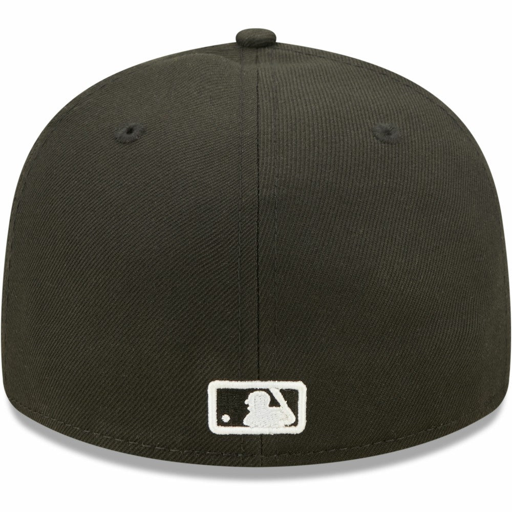 Miami Marlins New Era Black & White Low Profile 59FIFTY Fitted Hat - MLB Hats