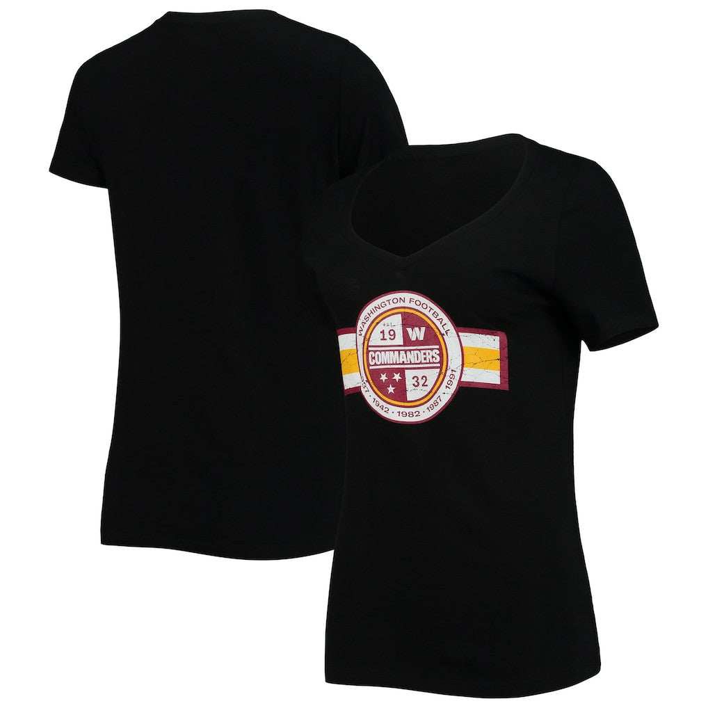 Washington Commanders Women's V-Neck T-Shirt | NFL Online
