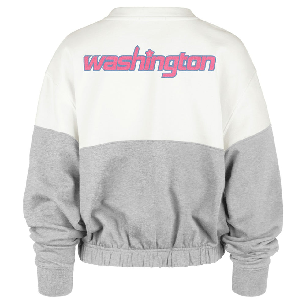 Cream Washington Wizards '47 Women's City Edition Take Two Bonita Sweatshirt | NBA