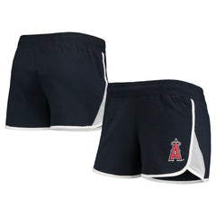 Los Angeles Angels New Era Women's Stretch French Terry Shorts - MLB Shorts