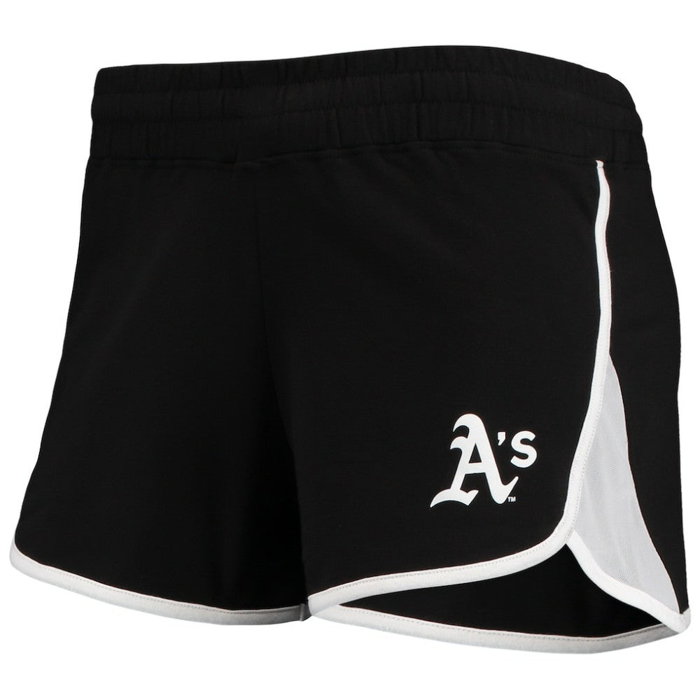Athletics New Era Women's Stretch French Terry Shorts - MLB Shorts