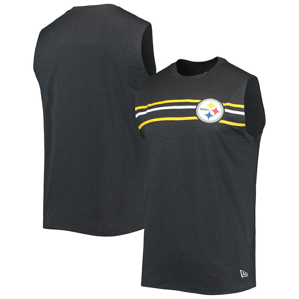 Pittsburgh Steelers Brushed Sleeveless Tank Top | NFL Outlet