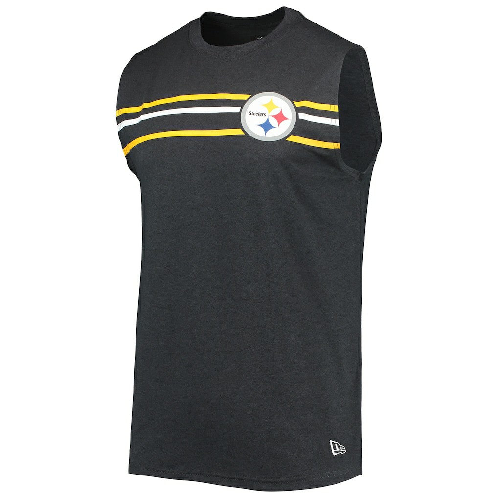 Pittsburgh Steelers Brushed Sleeveless Tank Top | NFL Outlet