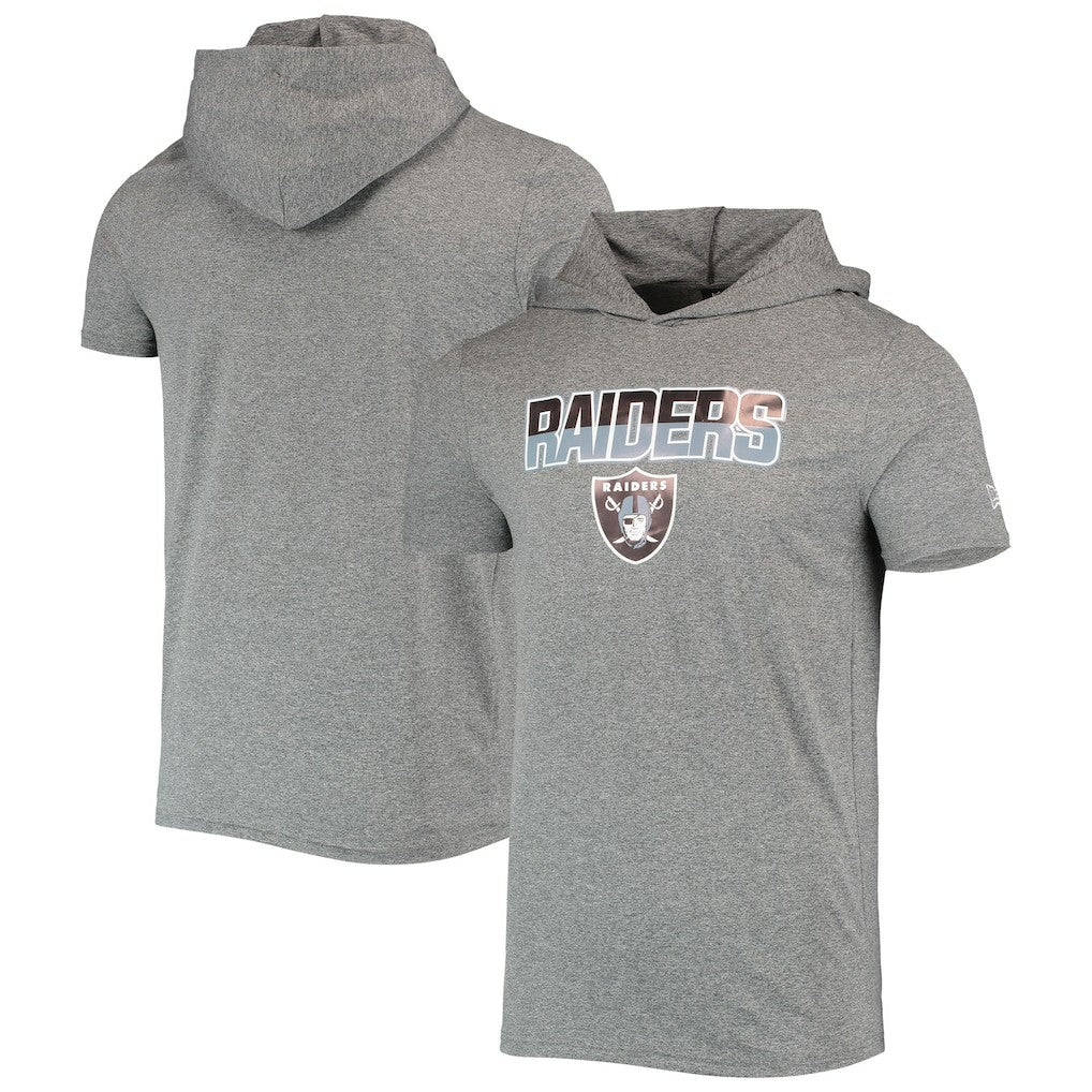 Las Vegas Raiders Team Brushed Hoodie T-Shirt | NFL Outlet