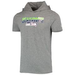 Seattle Seahawks Team Brushed Hoodie T-Shirt | NFL New