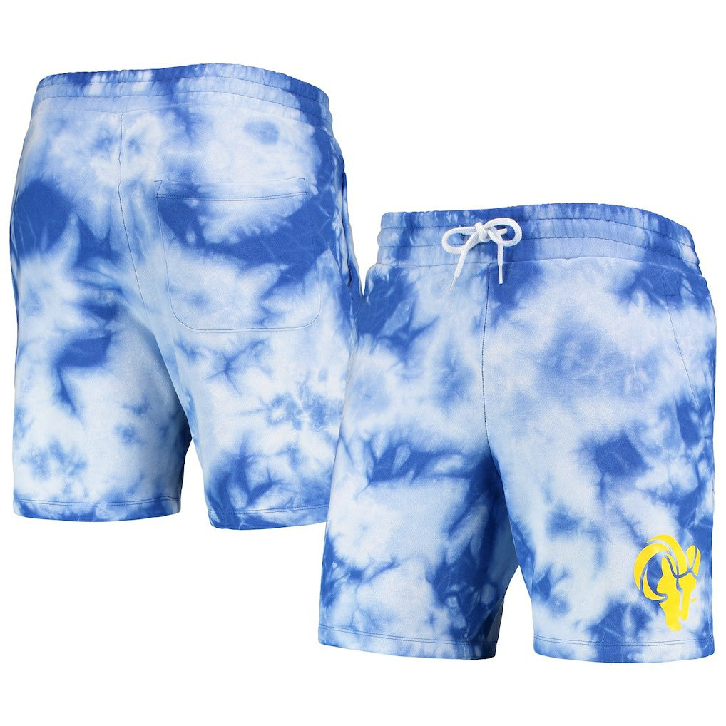 Los Angeles Rams Tie-Dye Shorts | NFL Discount