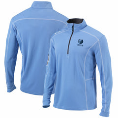 Light Blue Memphis Grizzlies Shotgun Omni-Wick Quarter-Zip Pullover Jacket | NBA