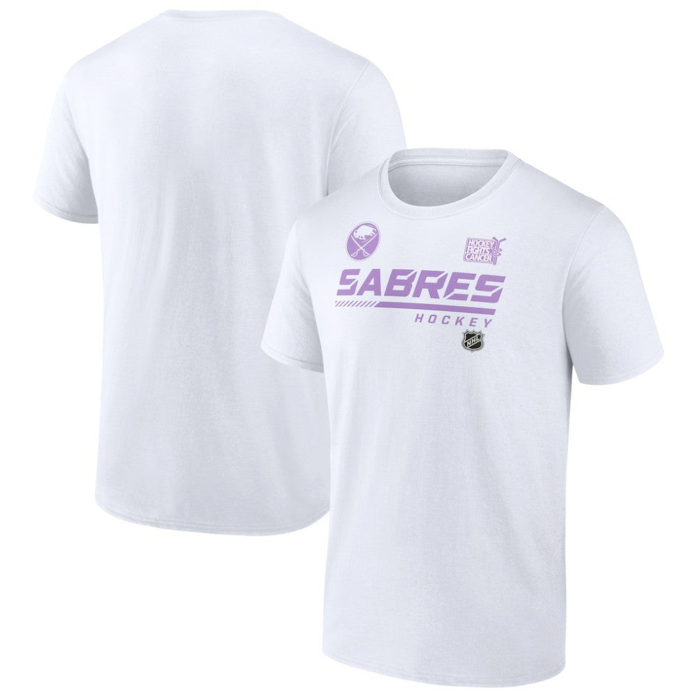Buffalo Sabres NHL Hockey Fights Cancer T-Shirt -  NHL T-shirts