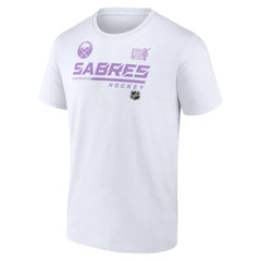 Buffalo Sabres NHL Hockey Fights Cancer T-Shirt -  NHL T-shirts