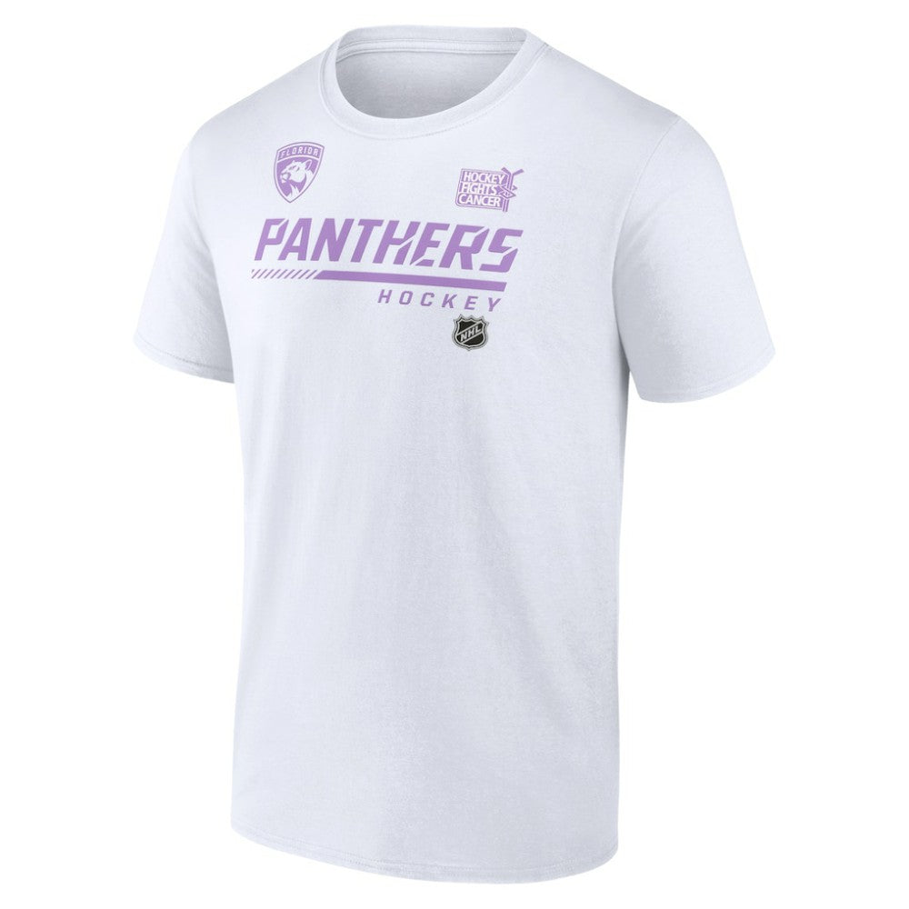 Florida Panthers NHL Hockey Fights Cancer T-Shirt -  NHL T-shirts
